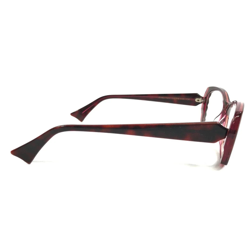 Jean Lafont Eyeglasses Frames IRINA 785 Brown Red Tortoise Cat Eye 53-14-142